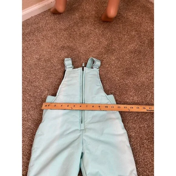 Arctix Snow Pants unisex Toddler Bibs snow pants ski pants aqua/black SZ 3T - Picture 5 of 9